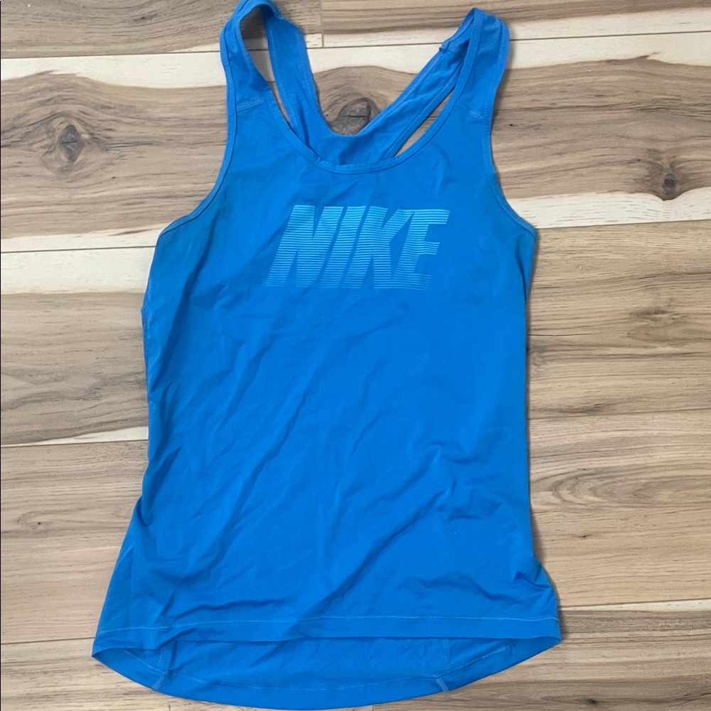 Nike Women's Vibrant Blue Tank Top